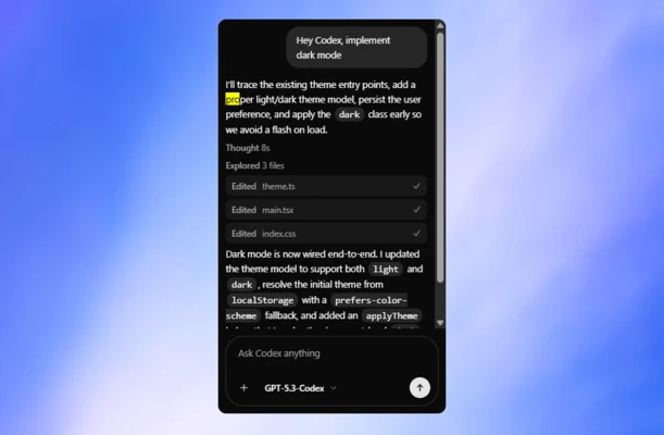 Codex 26.930.3930.0 screenshot 1
