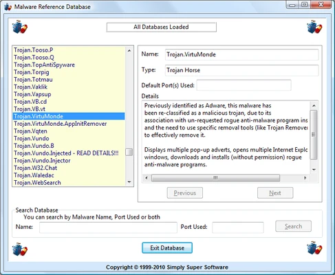 Trojan Remover 6.9.6.2995 screenshot 1