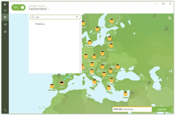 TunnelBear 4.20.0.0 screenshot 1