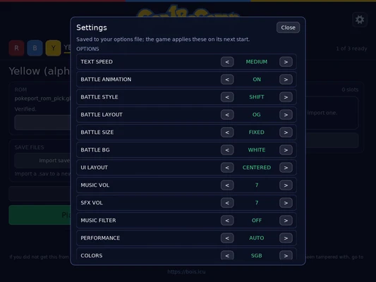 Gen1Recomp 0.3.19 screenshot 1