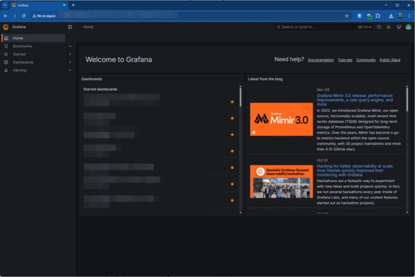Grafana 13.2.3 screenshot 1
