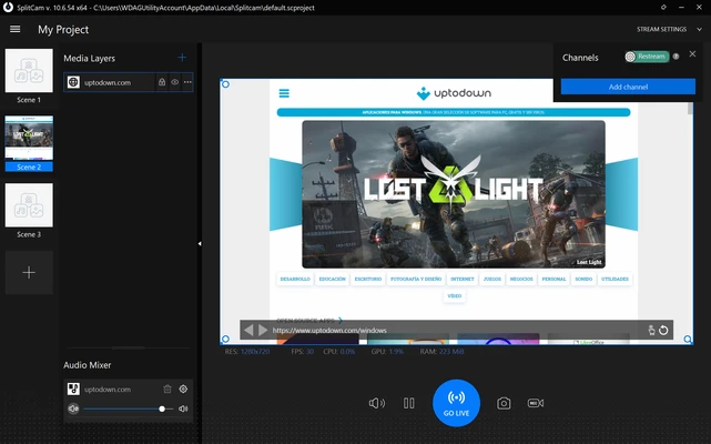 SplitCam 11.0.11 screenshot 1