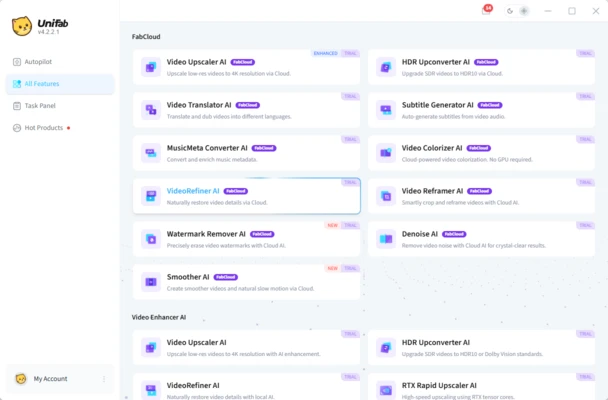 Unifab All-In-One 4.2.6.3 screenshot 1