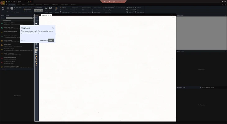 Maltego 4.13.0 screenshot 1