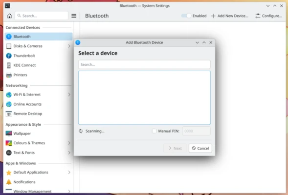 KDE Connect 26.08.1 screenshot 1