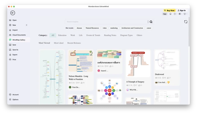 Wondershare EdrawMind 13.0.16 screenshot 1