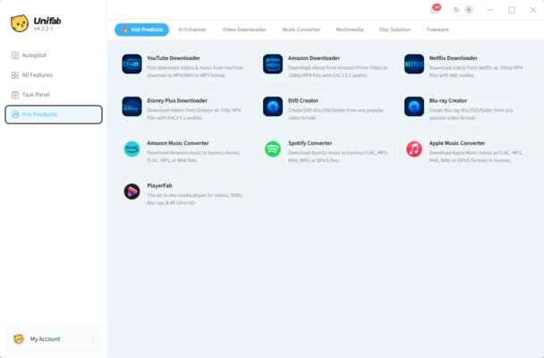 Unifab All-In-One 4.2.6.3 screenshot 1