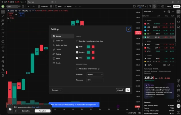 TradingView 3.4.1 screenshot 1