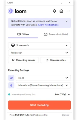 Loom 0.379.4 screenshot 1