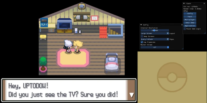 Pokémon Platinum PC Port 0.1.10 screenshot 1