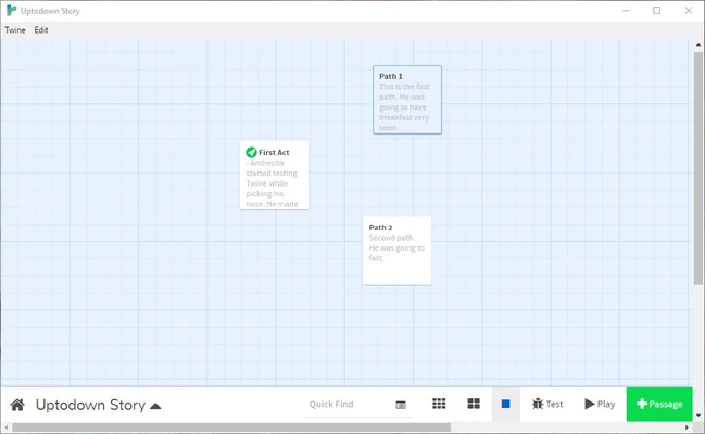 Twine 2.12.1 screenshot 1