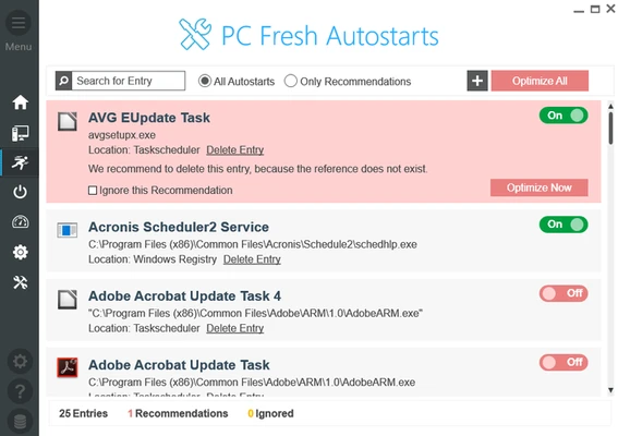 PC Fresh 1.0.0.0 screenshot 1