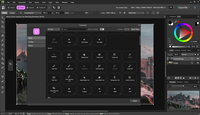 Affinity 3.3.1.4940 screenshot 1