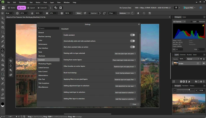 Affinity 3.3.1.4940 screenshot 1