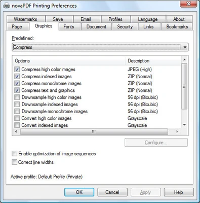 novaPDF 11.9.530 screenshot 1
